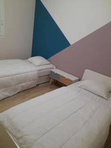 Ένα ή περισσότερα κρεβάτια σε δωμάτιο στο Casa Sierra