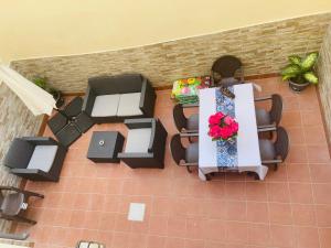 Posedenie v ubytovaní Beach Apartment Artigas