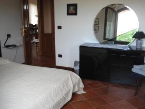 Voodi või voodid majutusasutuse B&B Castiglias toas