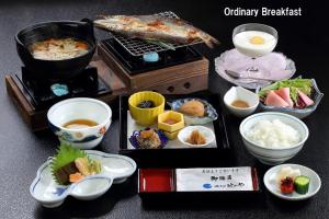 日式旅馆内部或周边提供的食物