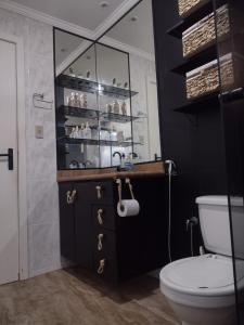 A bathroom at Leotel hospedagem