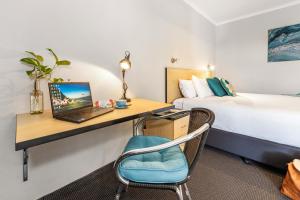 Postel nebo postele na pokoji v ubytování Alara Motor Inn