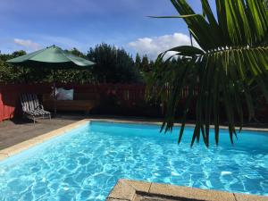 Bazén v ubytování Relax a Lodge nebo v jeho okolí