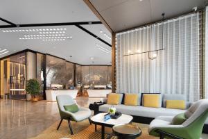 Istumisnurk majutusasutuses Hampton by Hilton Shenzhen North Station