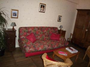 Posezení v ubytování Le Relais De Marbot
