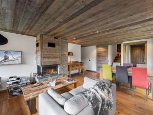 Posedenie v ubytovaní Appartement chaleureux proche pistes de ski et golf à Megève - FR-1-569-67