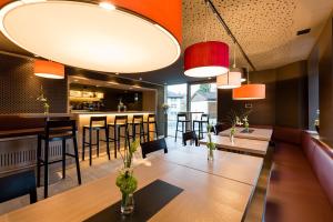 Veitingastaður eða matsölustaður á Hotel Krone Speicher