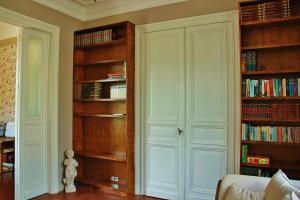 Knihovna v bed and breakfast