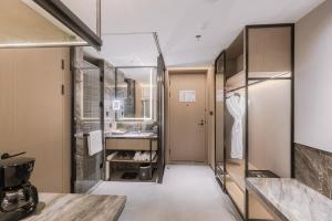 苏州吴中福朋喜来登酒店的厨房或小厨房