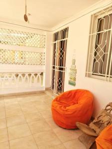 Zona de estar de Stylish 2 Bedroom House in Mtwapa
