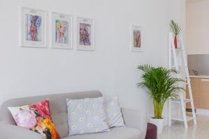 Χώρος καθιστικού στο APARTMENTS GASSER - Apartment 5