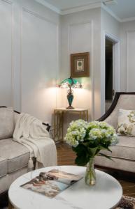 Posezení v ubytování Luxe Paradise Suites Xuan Dieu