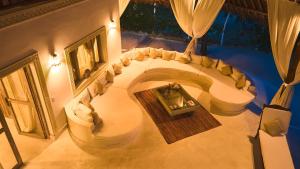 an overhead view of a spiral staircase in a house at Alawi Home in Watamu