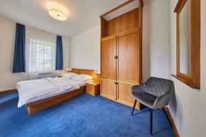 Postel nebo postele na pokoji v ubytování Hotel Auri