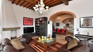Χώρος καθιστικού στο Casa Boccaccio
