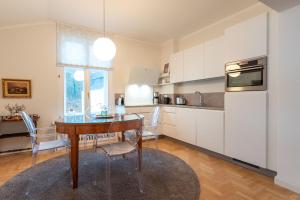 Kuchyň nebo kuchyňský kout v ubytování Villa Franz Josef App 08