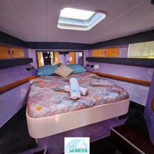 Krevet ili kreveti u jedinici u okviru objekta Boat Breakfast Monica