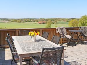 Balkón nebo terasa v ubytování 6 person holiday home in Slöinge + 23 fotografií