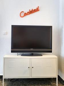 TV a/nebo společenská místnost v ubytování ¡Centro y mar en un mismo lugar!