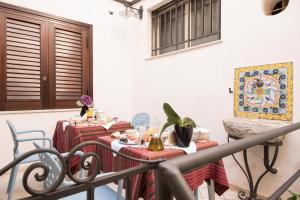 Posezení v ubytování B&B Via Roma