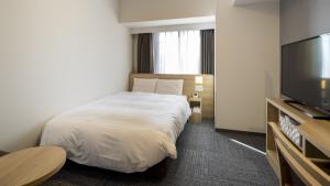 Μια τηλεόραση ή/και κέντρο ψυχαγωγίας στο Dormy Inn Hiroshima Annex