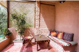 Area soggiorno di Hajrienne guest house