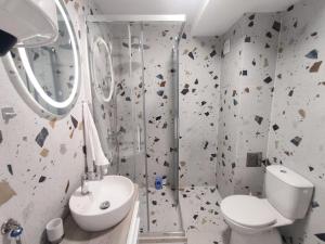 Koupelna v ubytování Apartman Viktor