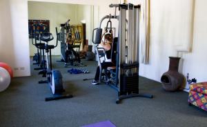 Fitness centrum a/nebo fitness zařízení v ubytování Casa Mision de San Miguel