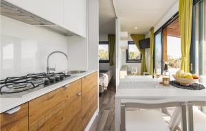 Köök või kööginurk majutusasutuses Stunning Home In Mandre With Kitchen