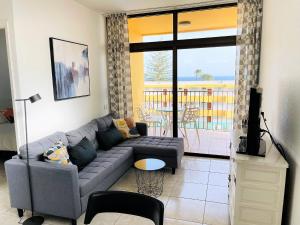 Posezení v ubytování Seaview Apartment Los Cactus