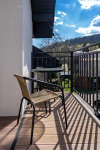 Balkón alebo terasa v ubytovaní Apartamenty Defala i Strefa Relaksu Natural Touch