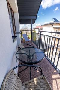 Balkón alebo terasa v ubytovaní Apartamenty Defala i Strefa Relaksu Natural Touch