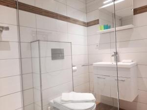 Koupelna v ubytování Haus Dietrich Wohnung 2 + 10 fotografií