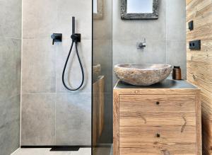 Koupelna v ubytování Fauken-Kammerl