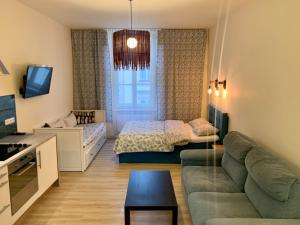 Część wypoczynkowa w obiekcie Apartamenty i Studia HERBARIUM