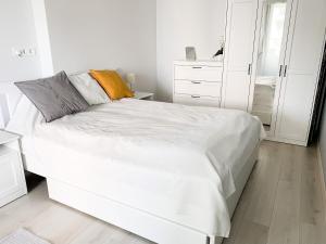 Posteľ alebo postele v izbe v ubytovaní MyFlat Viewpoint 57