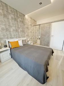 Posteľ alebo postele v izbe v ubytovaní MyFlat Viewpoint 57
