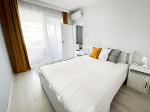 Posteľ alebo postele v izbe v ubytovaní MyFlat Viewpoint 57