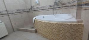 Koupelna v ubytování Hotel Unicornis