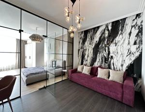 Posteľ alebo postele v izbe v ubytovaní Sea Symphony 3-bedrooms Lux Apartment