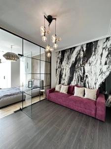 Posteľ alebo postele v izbe v ubytovaní Sea Symphony 3-bedrooms Lux Apartment