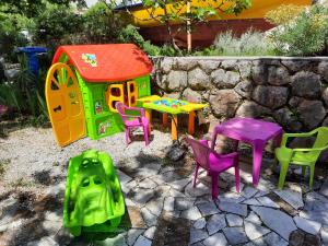Zahrada ubytování Apartments Anita
