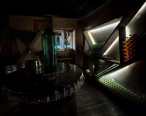 Area soggiorno di Green Flower Hotel