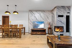Posezení v ubytování Apartmány Čistá