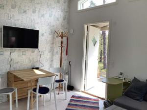 TV o dispositivi per l'intrattenimento presso Holiday home SÖLVESBORG XVI