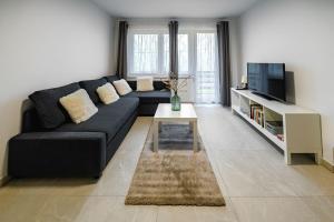 TV a/nebo společenská místnost v ubytování Apartma na hribu