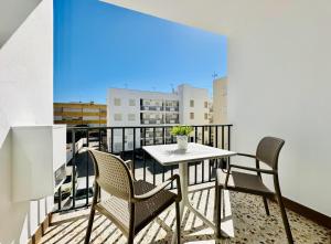 Balkón nebo terasa v ubytování Apartamentos Turísticos Santo Rostro