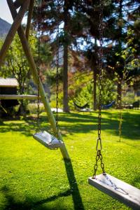 Vonkajšia záhrada v ubytovaní Haiku Cabañas Panorámicas