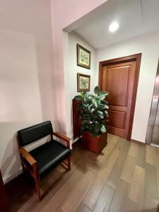 Posedenie v ubytovaní Piso en pleno centro de Miño derecha