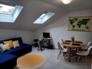 Posezení v ubytování Major11 apartman - Zsolnay negyed